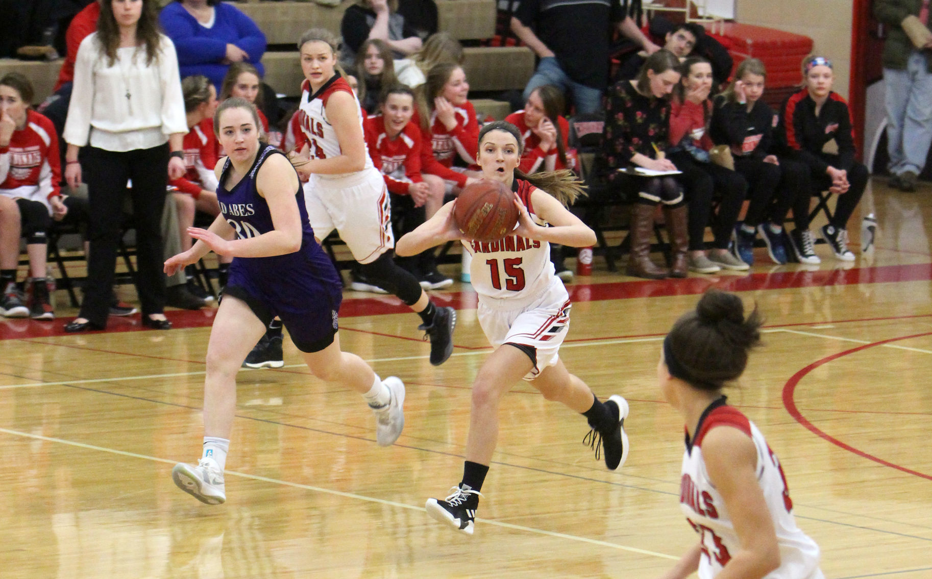 Eau Claire Memorial at Chi-Hi girls basketball 2-8-19